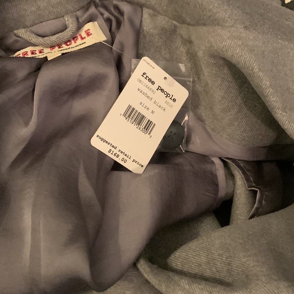NWT Free People Double Breasted Coat - Picture 8 of 12
